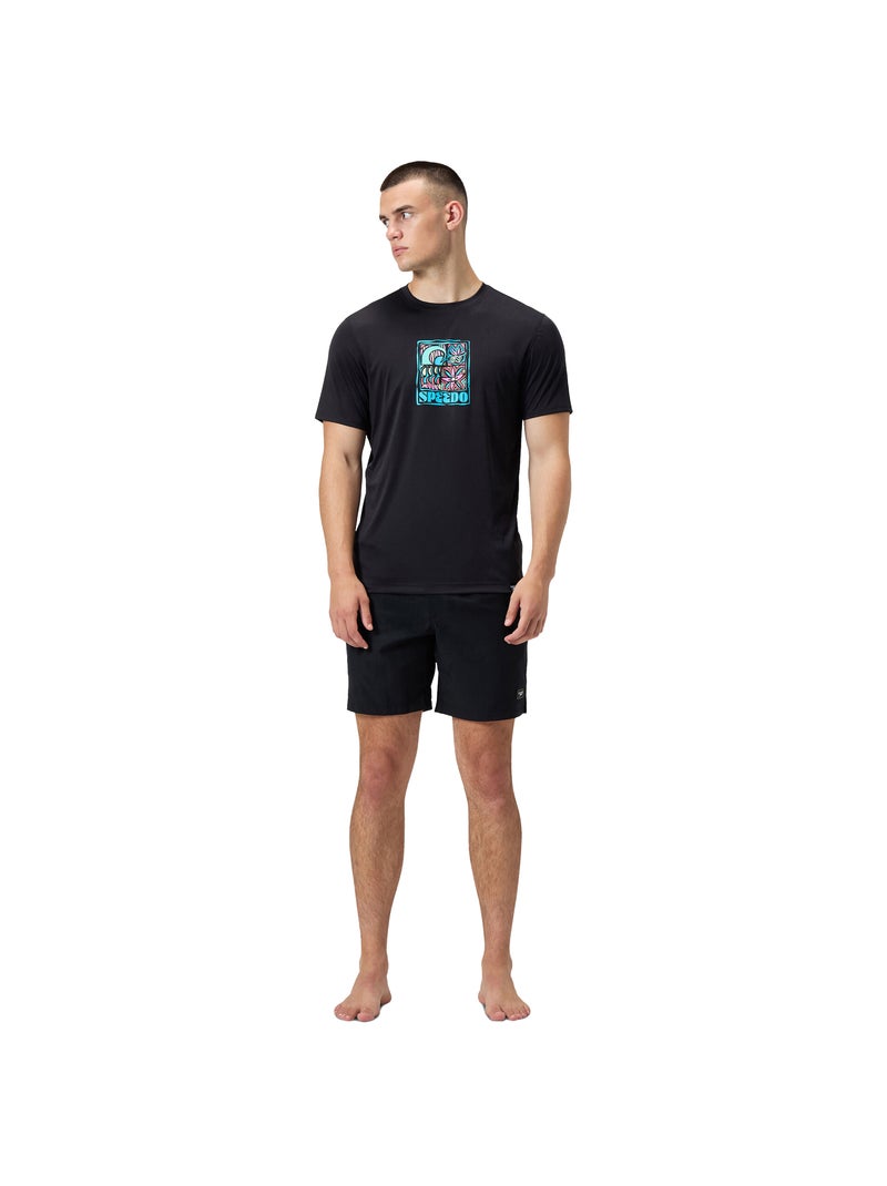 Speedo - T-shirt manches courtes Noir - Kiabi