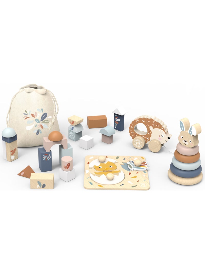 Speedy monkey - coffret ma première boîte à jouets Multicolore - Kiabi