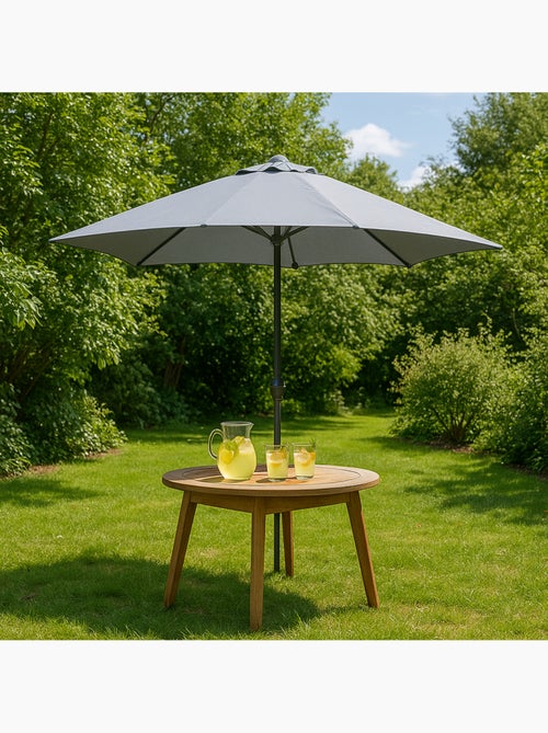 SPEZIA Parasol gris rectangle 2,95 x 2,95 m - Kiabi