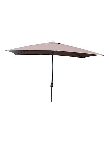 SPEZIA Parasol marron rectangle 293 x 193 m