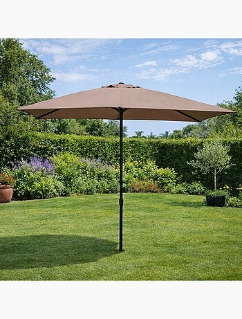 SPEZIA Parasol marron rectangle 293 x 193 m