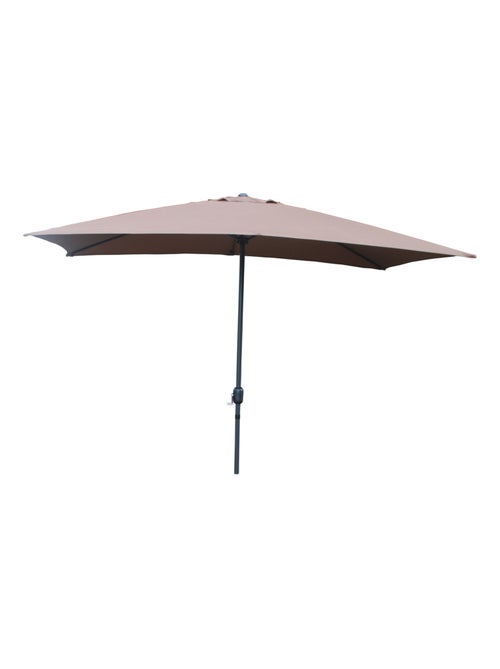 SPEZIA Parasol marron rectangle 293 x 193 m - Kiabi SPEZIA Parasol marron rectangle 293 x 193 m - Kiabi