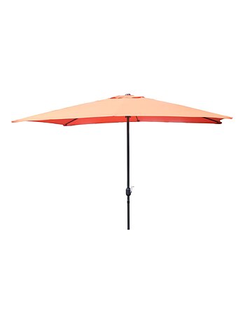 SPEZIA Parasol marron rectangle 293 x 193 m