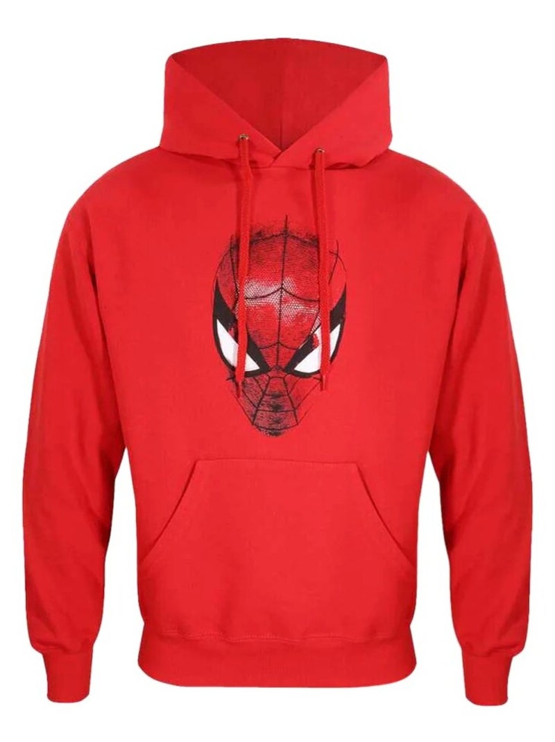 Spider-Man - Sweat à capuche Rouge - Kiabi