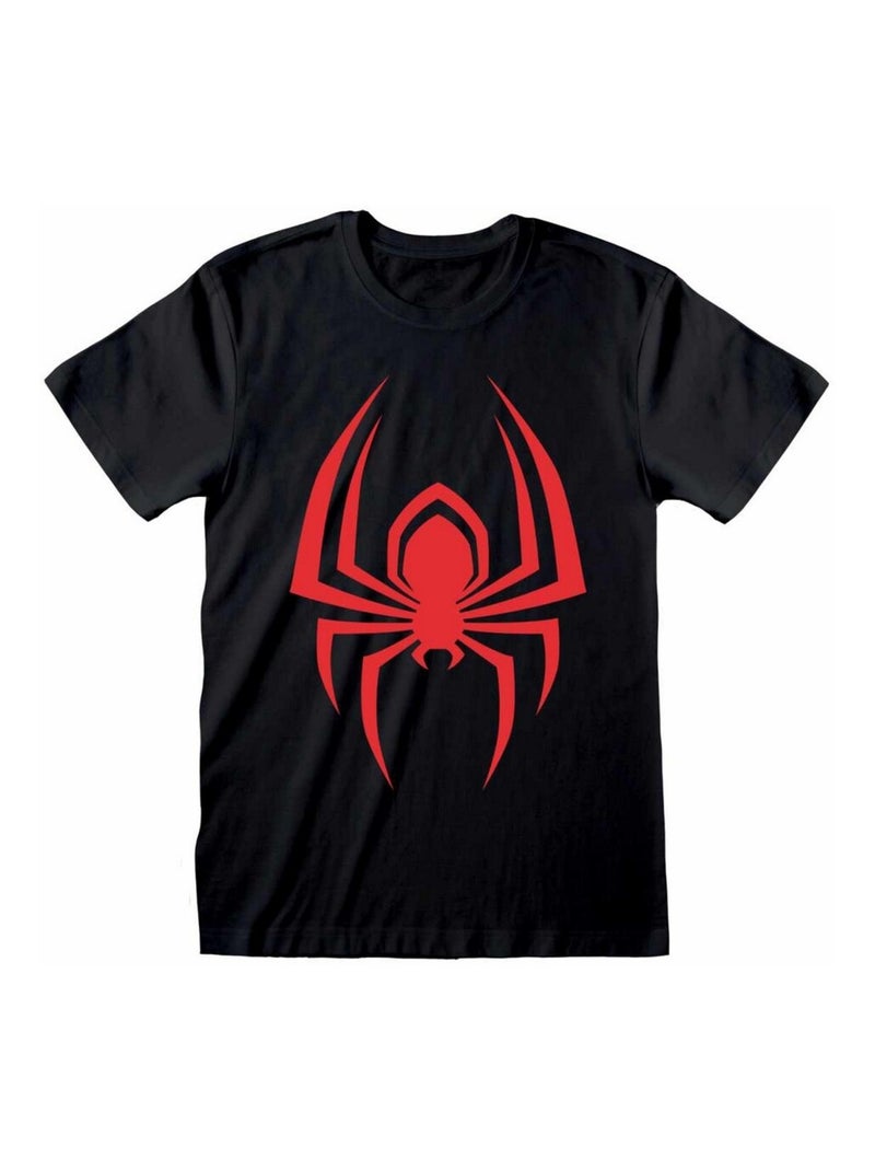 Spider-Man - T-shirt HANGING SPIDER Noir - Kiabi