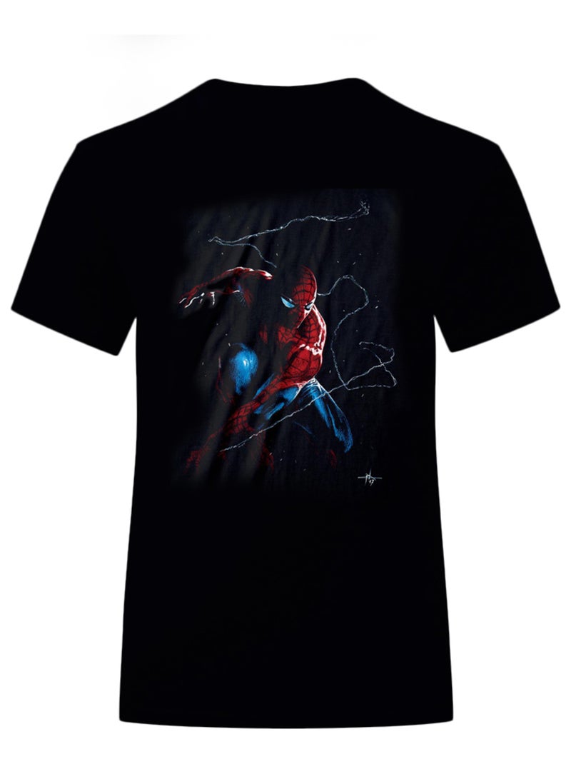 Spider-Man - T-shirt Noir - Kiabi
