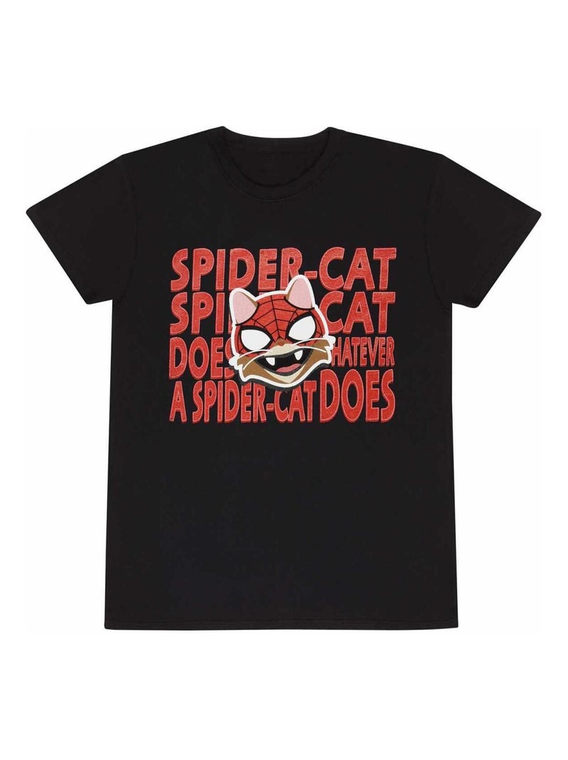 Spider-Man - T-shirt Noir Rouge - Kiabi