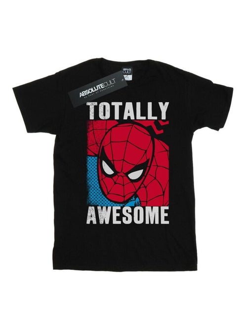 Spider-Man - T-shirt TOTALLY AWESOME (Spider-Man) - Kiabi Spider-Man - T-shirt TOTALLY AWESOME (Spider-Man) - Kiabi