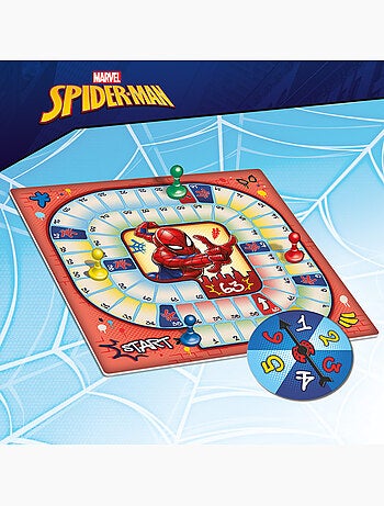 Spider-Man – Sac à Dos Jeux de Voyage avec Jeux de Plateau et Cartes – Lisciani