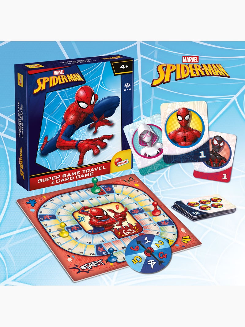 Spider-Man – Sac à Dos Jeux de Voyage avec Jeux de Plateau et Cartes – Lisciani N/A - Kiabi