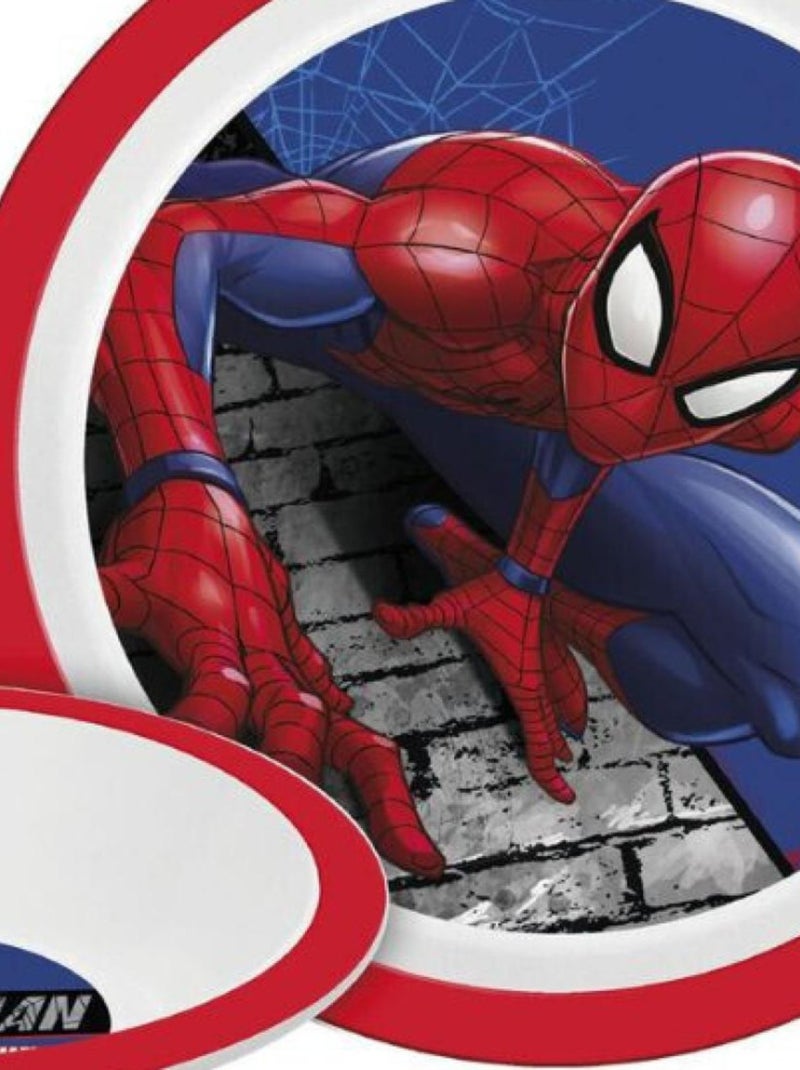 Spiderman - Ensemble Repas Pour Enfant Multicolore - Kiabi