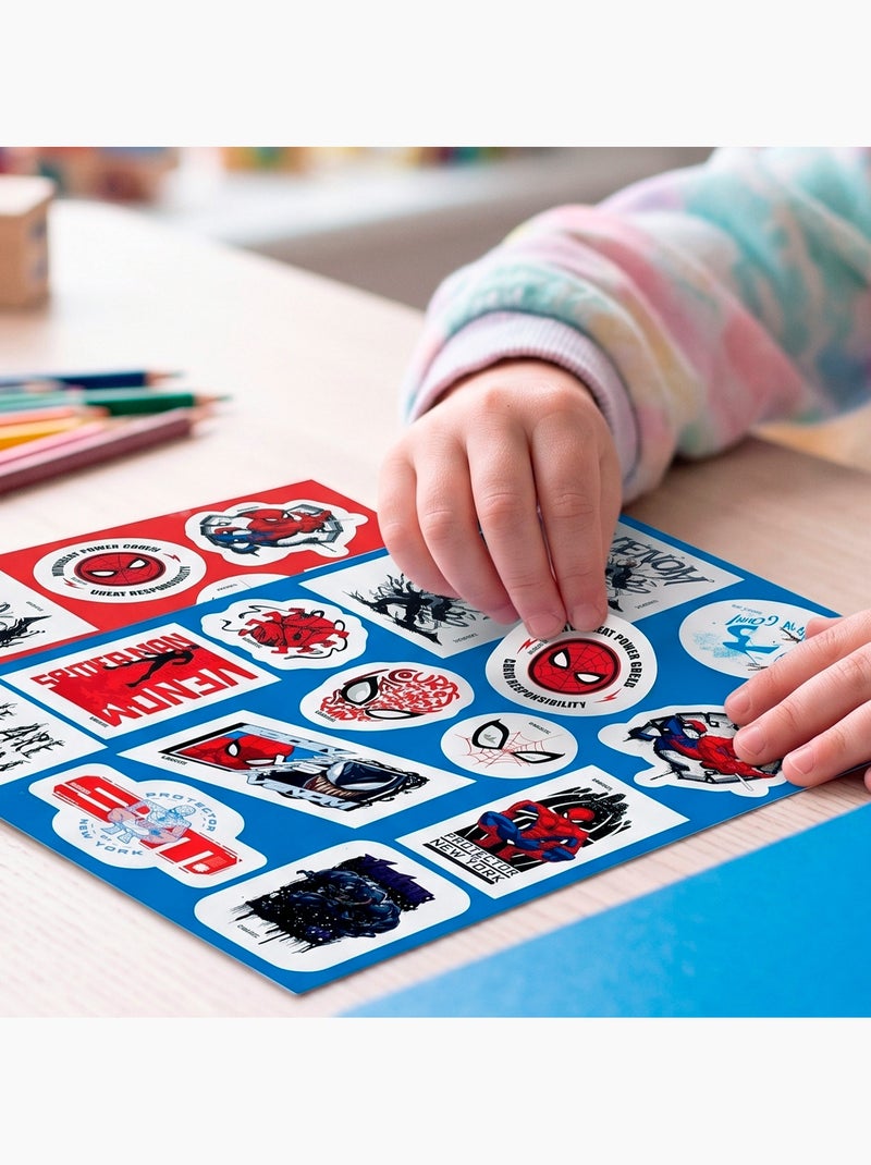 Spiderman coffret de dessin avec accessoires +3 ans N/A - Kiabi
