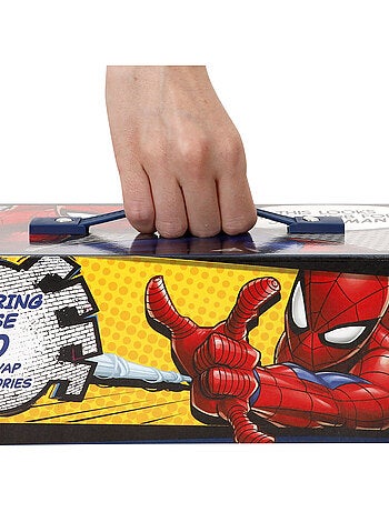 Spiderman coffret de dessin, format mallette, 50 pièces