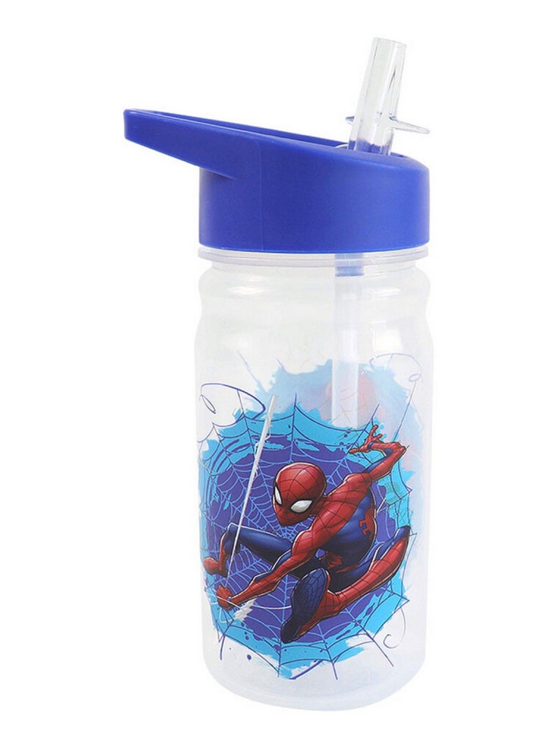 Spiderman Gourde en plastique réutilisable 380 ml Bleu - Kiabi