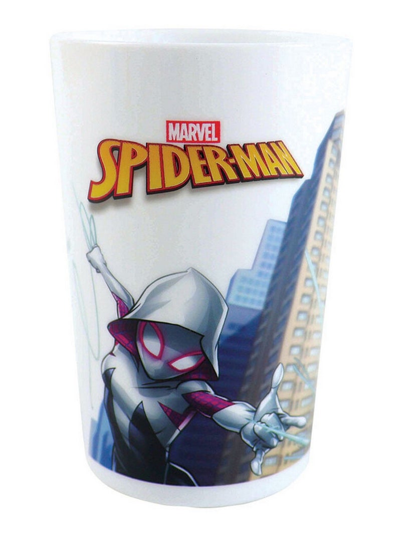 Spiderman Lot Vaisselle En Plastique Réutilisable Multicolore - Kiabi