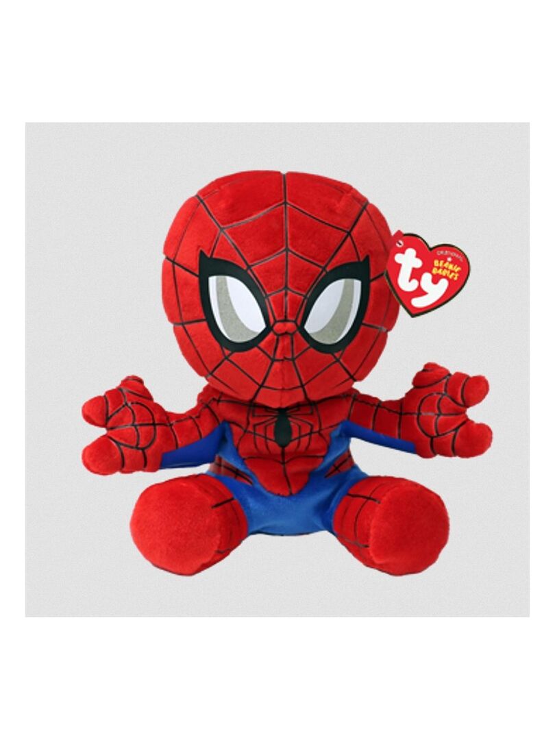 Spiderman peluche 'Ty' soft small - Multicolore - Kiabi - 13.99€
