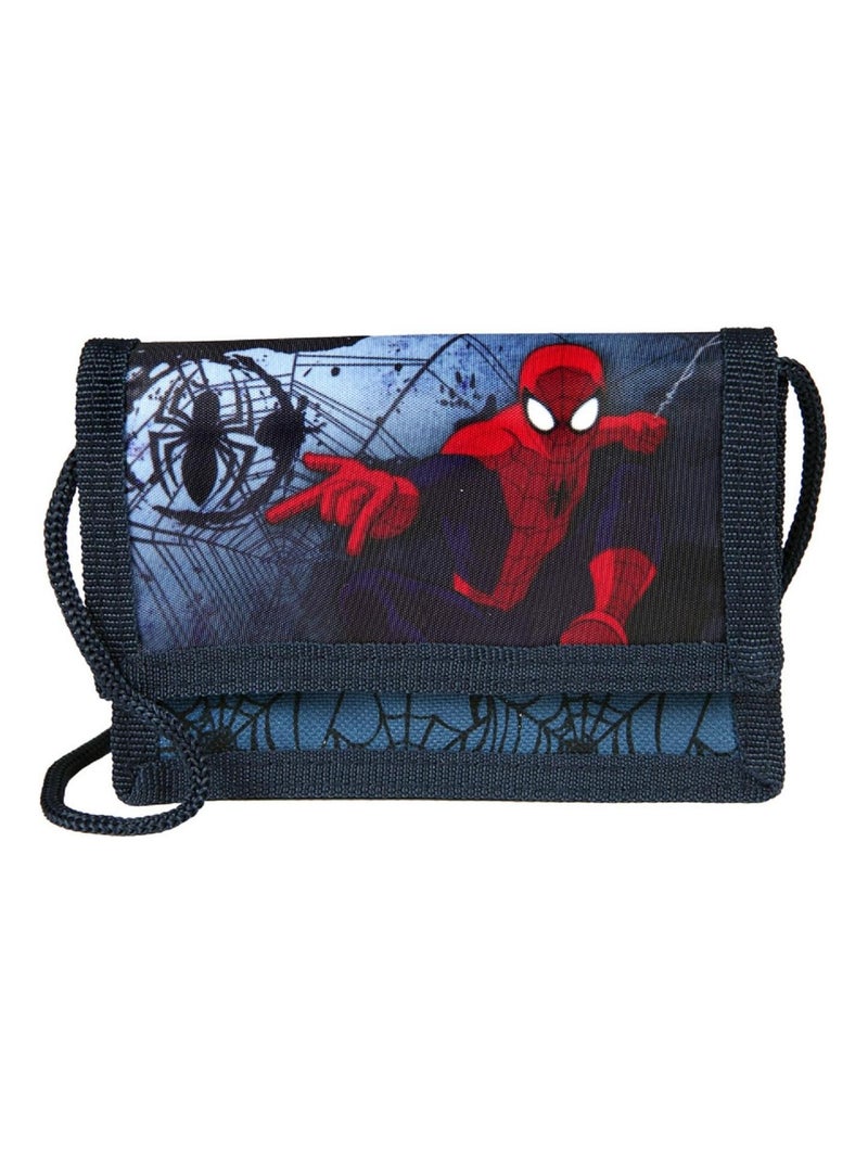 Portefeuille Spider-Man Enfant En Cuir PU Étanché - Portefeuille Pliable Pour Garçons Et Filles, Cadeau Idéal