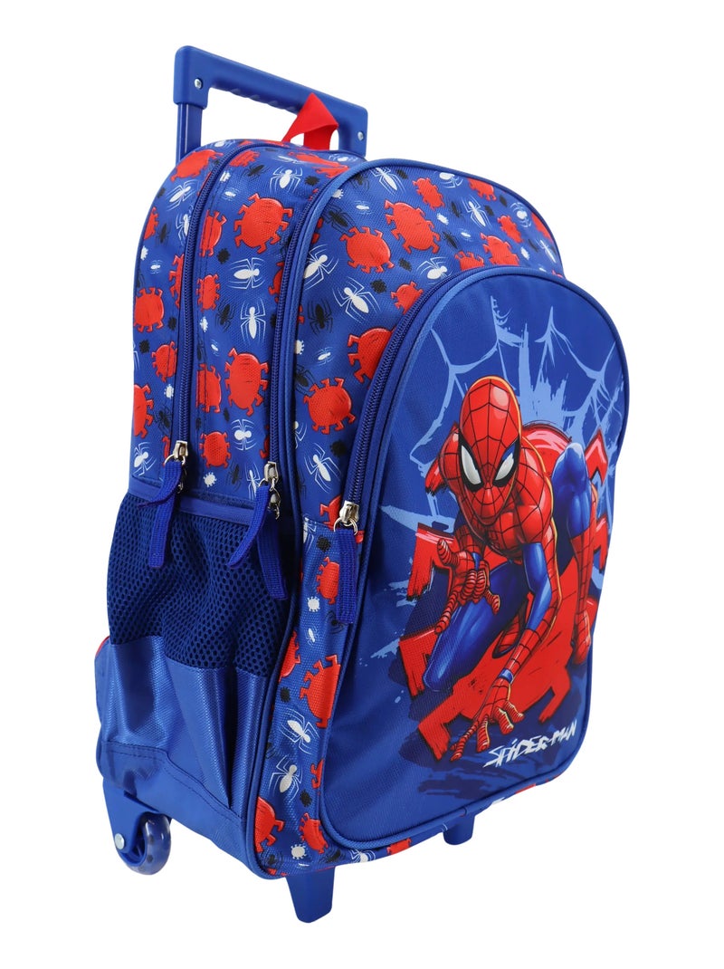 Spiderman Sac à dos trolley Bleu - Kiabi