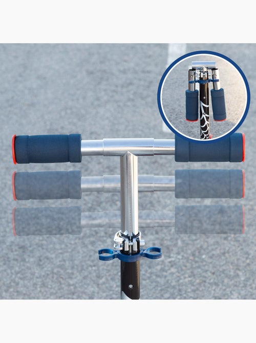 Spiderman trottinette pliante à 2 roues avec lumières - Kiabi