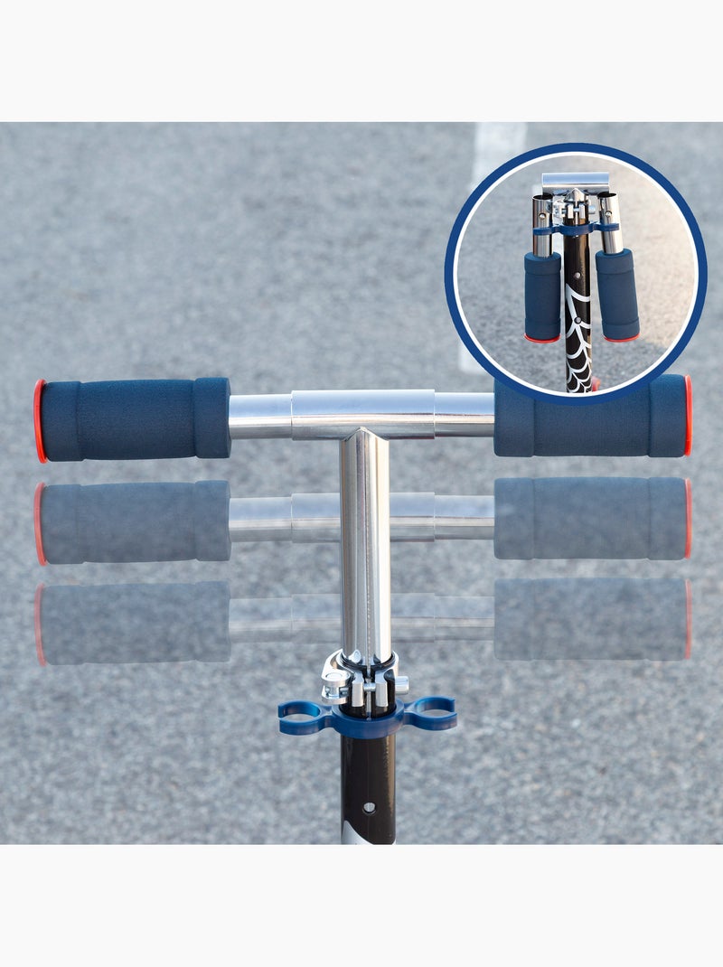 Spiderman trottinette pliante à 2 roues avec lumières N/A - Kiabi