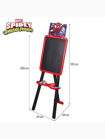 Spidey chevalet double face 2 en 1 avec chevalet +3 ans
