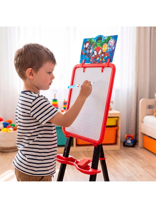 Spidey chevalet double face 2 en 1 avec chevalet +3 ans - Kiabi