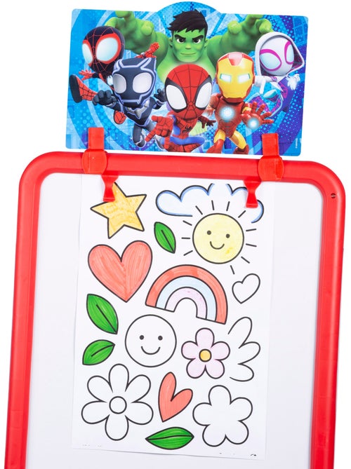 Spidey chevalet double face 2 en 1 avec chevalet +3 ans - Kiabi