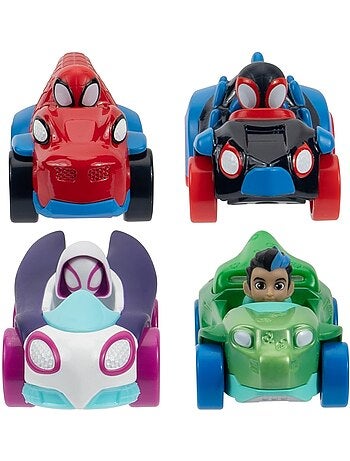 Spidey et ses amis extraordinaires - Pack de 4 Amazing Metals de Marvel