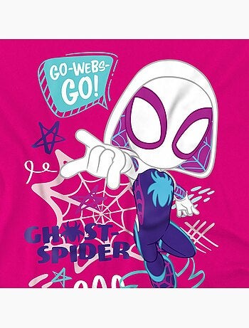 Spidey et ses amis extraordinaires - T-shirt GO WEBS GO
