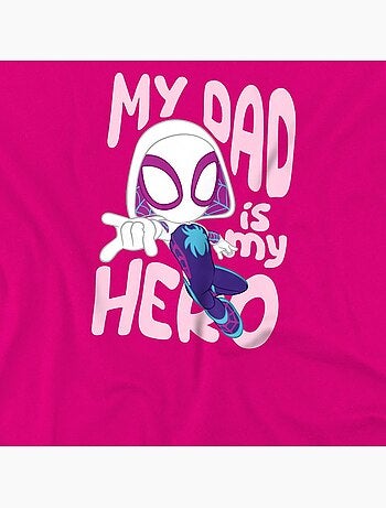 Spidey et ses amis extraordinaires - T-shirt motif Spider-Gwen DAD HERO