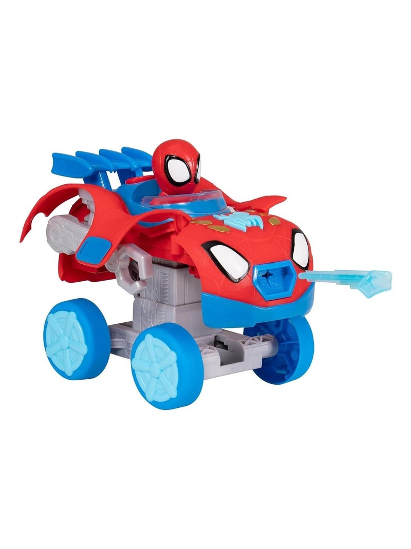 Spidey et ses incroyables amis Marvel - Spidey Mech Web Crawler Rouge - Kiabi