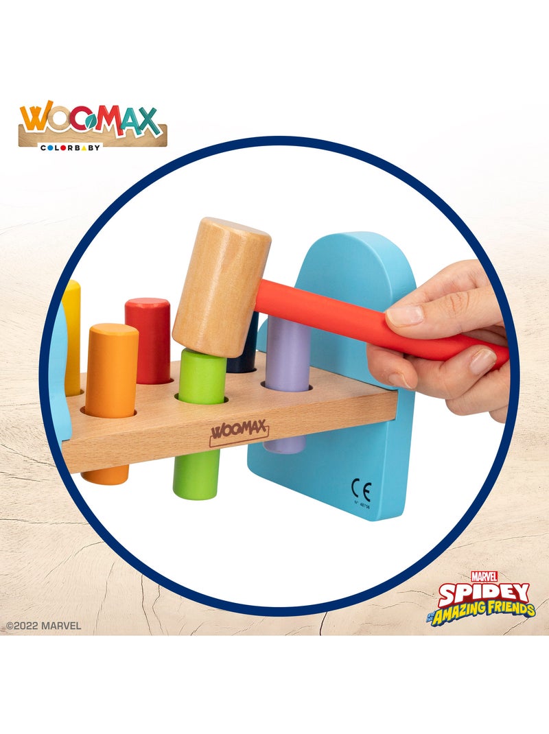 Spidey et son jouet Baby Hammer Super Team WOOMAX N/A - Kiabi