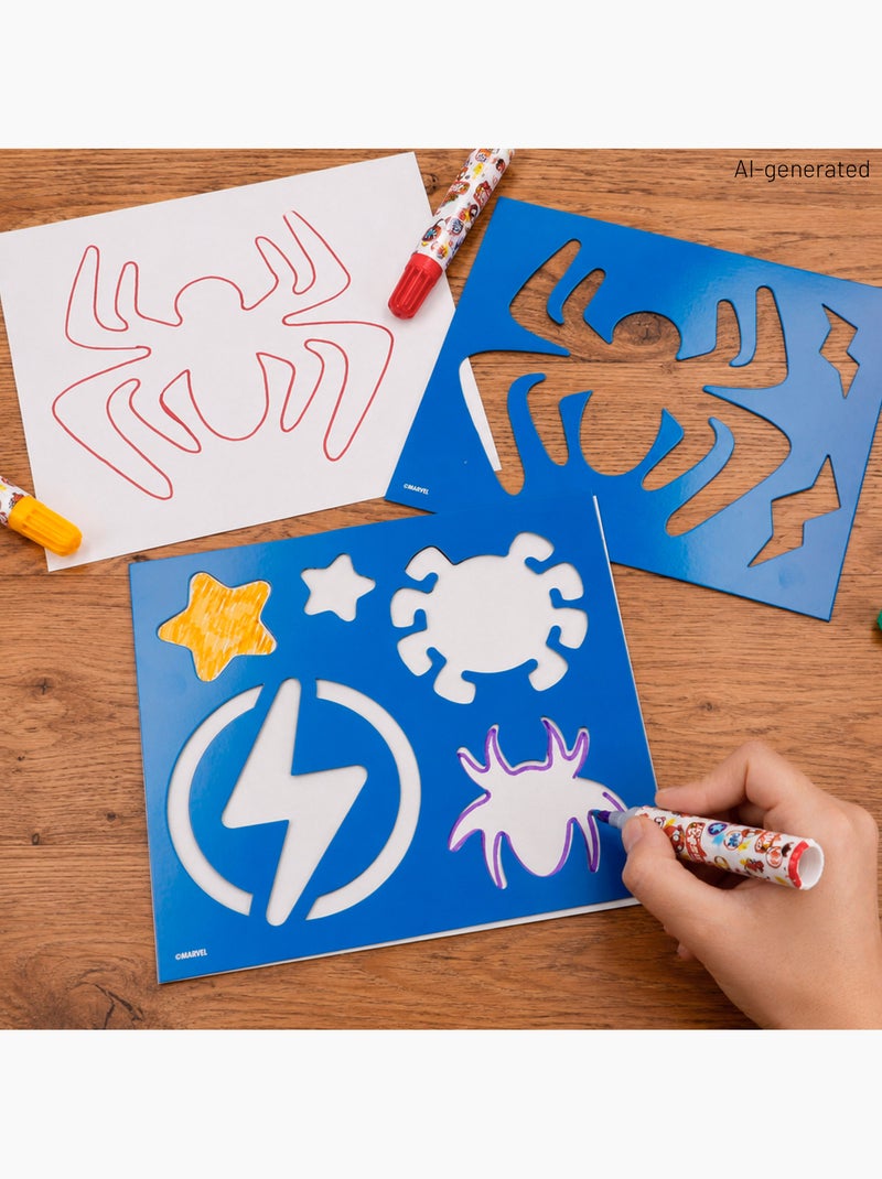 Spidey kit de dessin avec sac à dos N/A - Kiabi