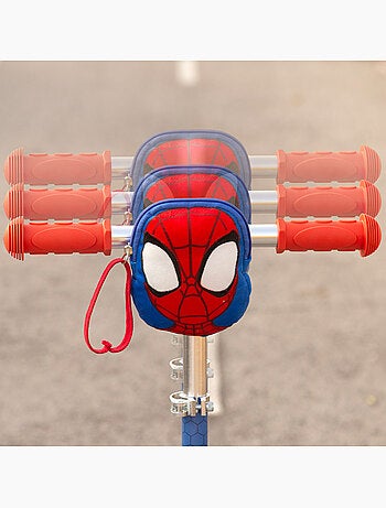 Spidey scooter pour enfants à 3 roues avec pochette