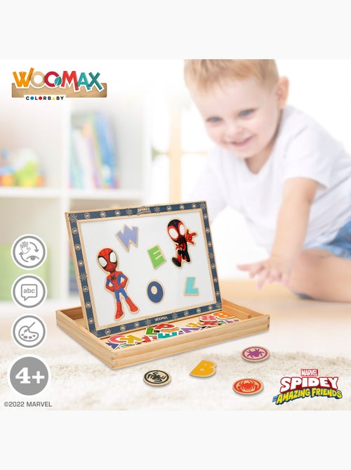 Spidey Tableau à dessin 2 en 1  et sa Super Équipe pour enfants WOOMAX - Kiabi