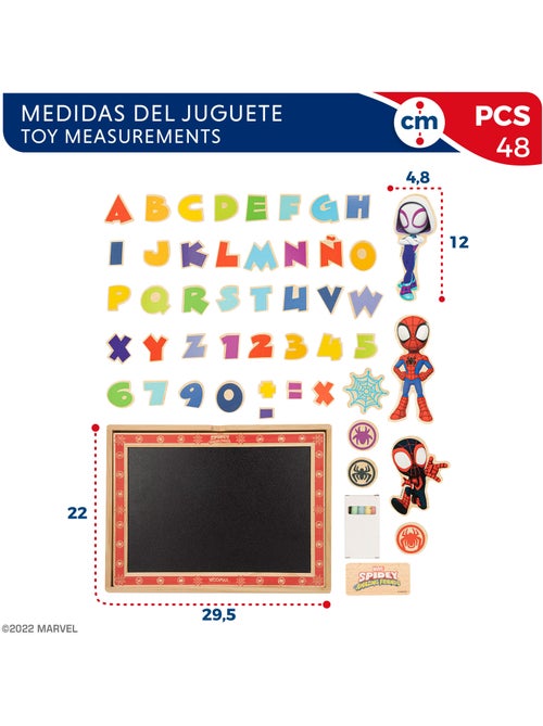 Spidey Tableau à dessin 2 en 1  et sa Super Équipe pour enfants WOOMAX - Kiabi