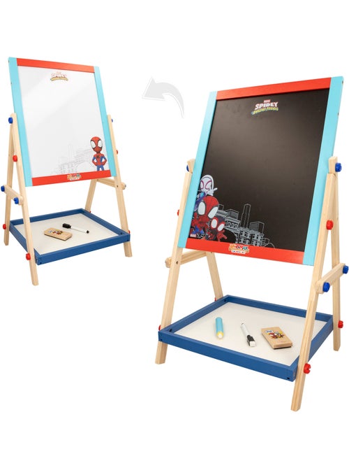 Spidey Tableau chevalet pour enfants et sa super équipe 2 en 1 WOOMAX - Kiabi