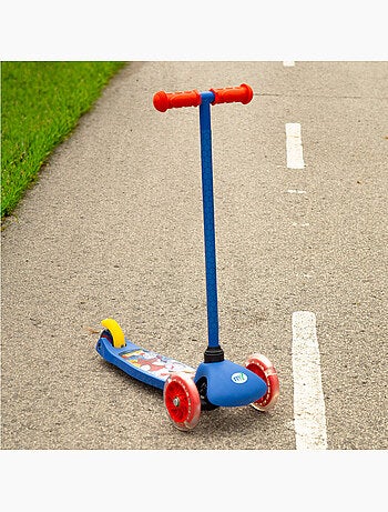 Spidey trottinette à 3 roues 55x23x68 cm max. 20 kg avec éclairage et freins
