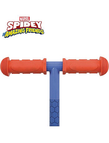 Spidey trottinette à 3 roues 55x23x68 cm max. 20 kg avec éclairage et freins
