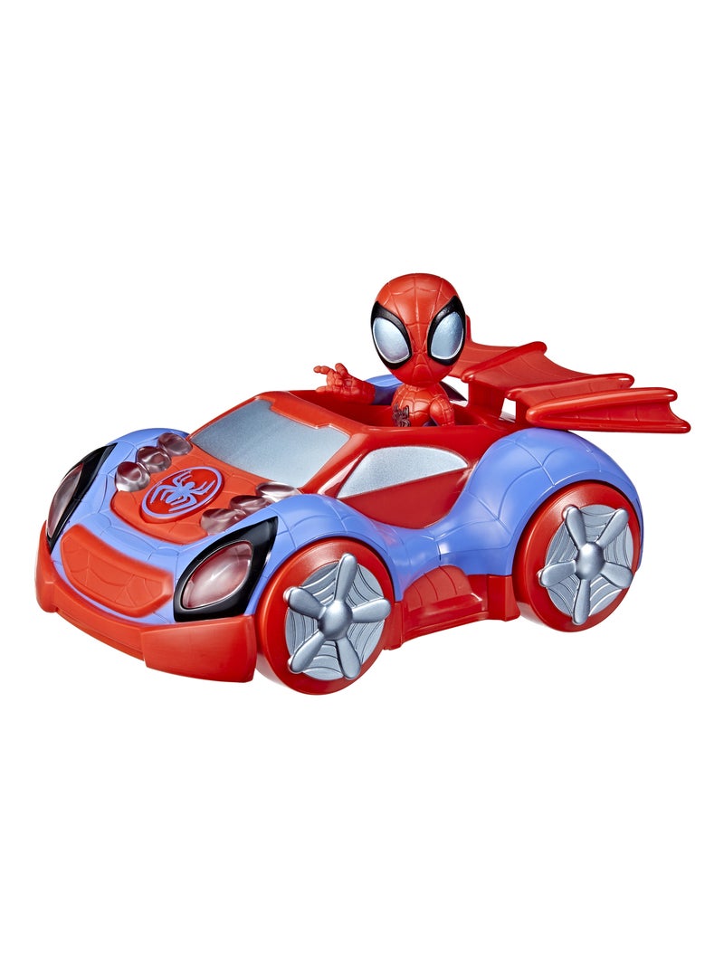 Spidey Véhicule Lumineux - Hasbro Multicolore - Kiabi