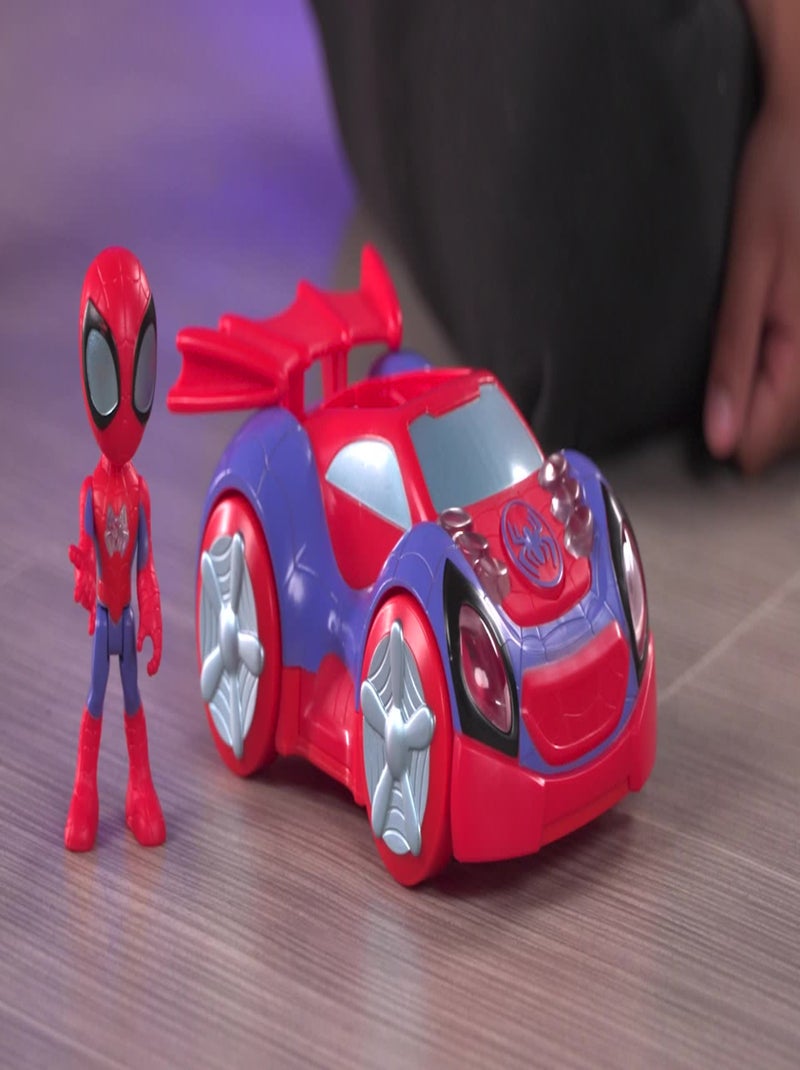 Spidey Véhicule Lumineux - Hasbro Multicolore - Kiabi