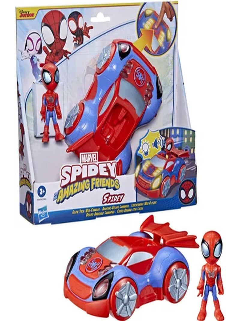 Spidey Véhicule Lumineux - Hasbro Multicolore - Kiabi