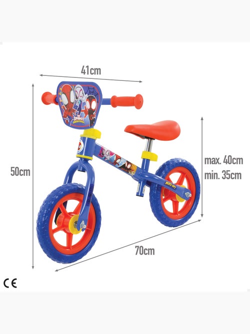 Spidey vélo sans pédales à hauteur réglable max. 20 kg - Kiabi Spidey vélo sans pédales à hauteur réglable max. 20 kg - Kiabi