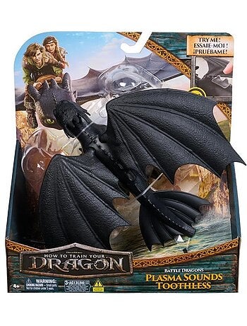 Spin master figurine dragon sonore 25 cm krokmou dragons movie