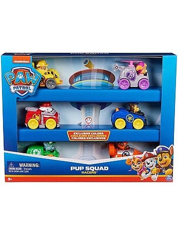 Spin master pack 6 racers pup squad la pat' patrouille