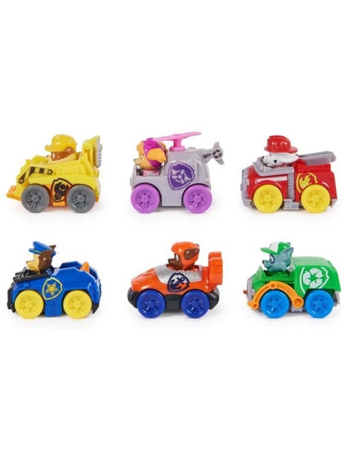 Spin master pack 6 racers pup squad la pat' patrouille - Kiabi Spin master pack 6 racers pup squad la pat' patrouille - Kiabi