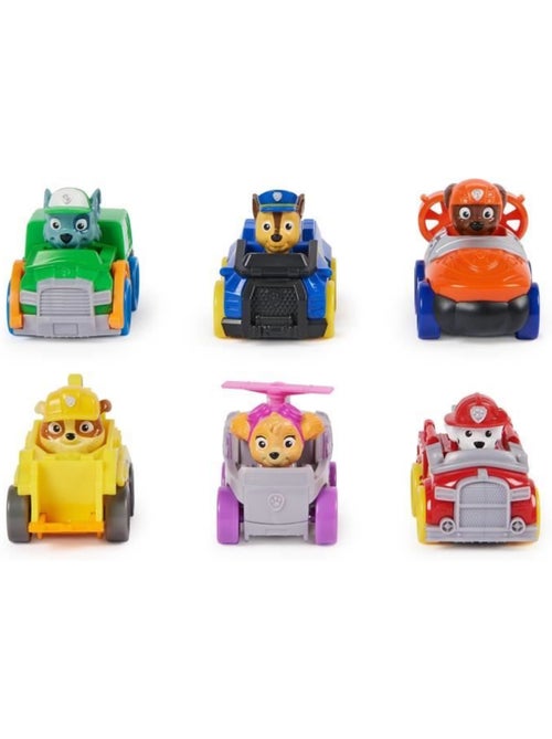 Spin master pack 6 racers pup squad la pat' patrouille - Kiabi Spin master pack 6 racers pup squad la pat' patrouille - Kiabi