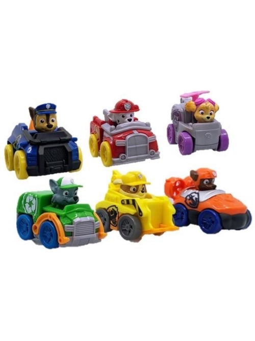 Spin master pack 6 racers pup squad la pat' patrouille - Kiabi Spin master pack 6 racers pup squad la pat' patrouille - Kiabi