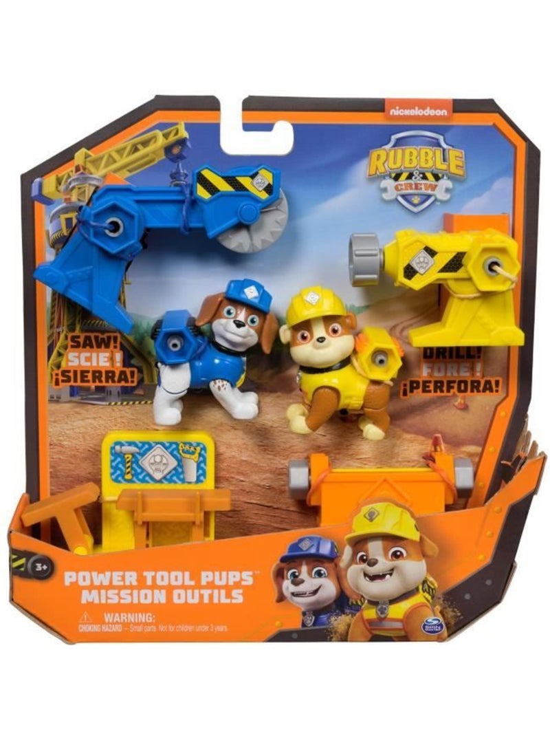 Spin master pack de 2 figurines mission outils ruben & compagnie Multicolore - Kiabi