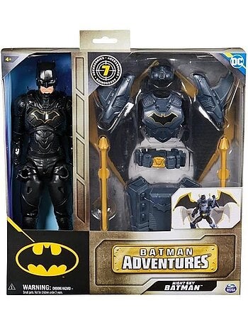 Spin master pack figurine 30 cm + accessoires aerial batman adventures